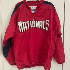 Vintage kids Washington Nationals windbreaker